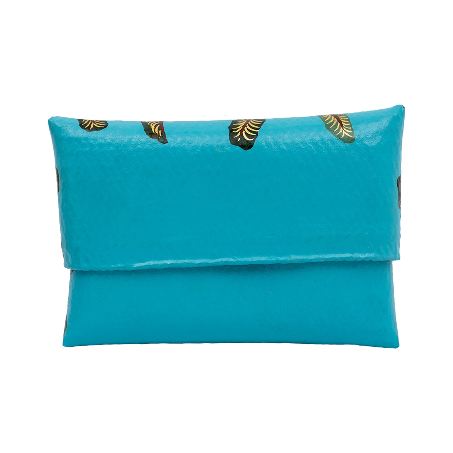 Blue Jungle Tiger Clutch