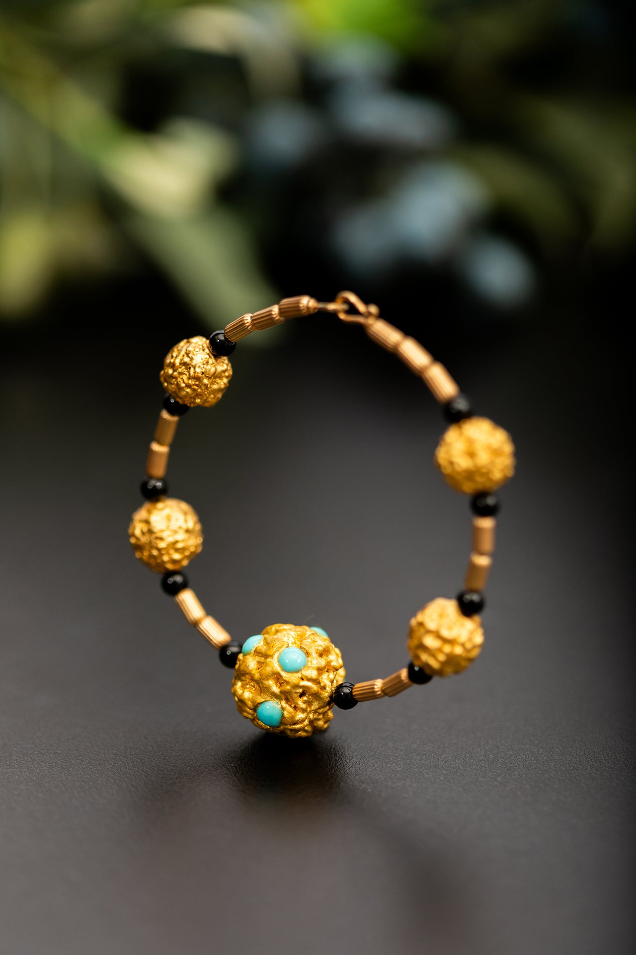 Prayer Bead Bracelet with Turquoise