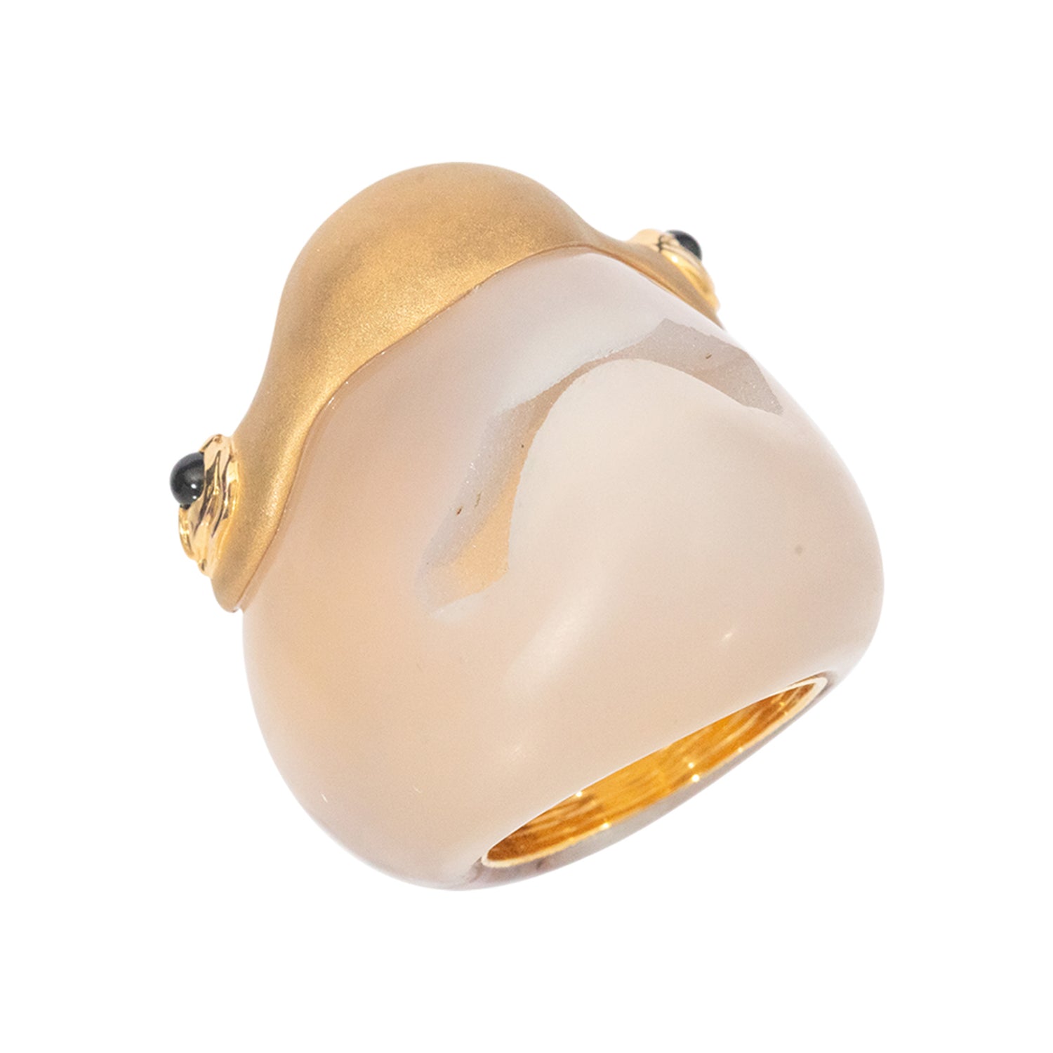 Dolphin Agate Ring
