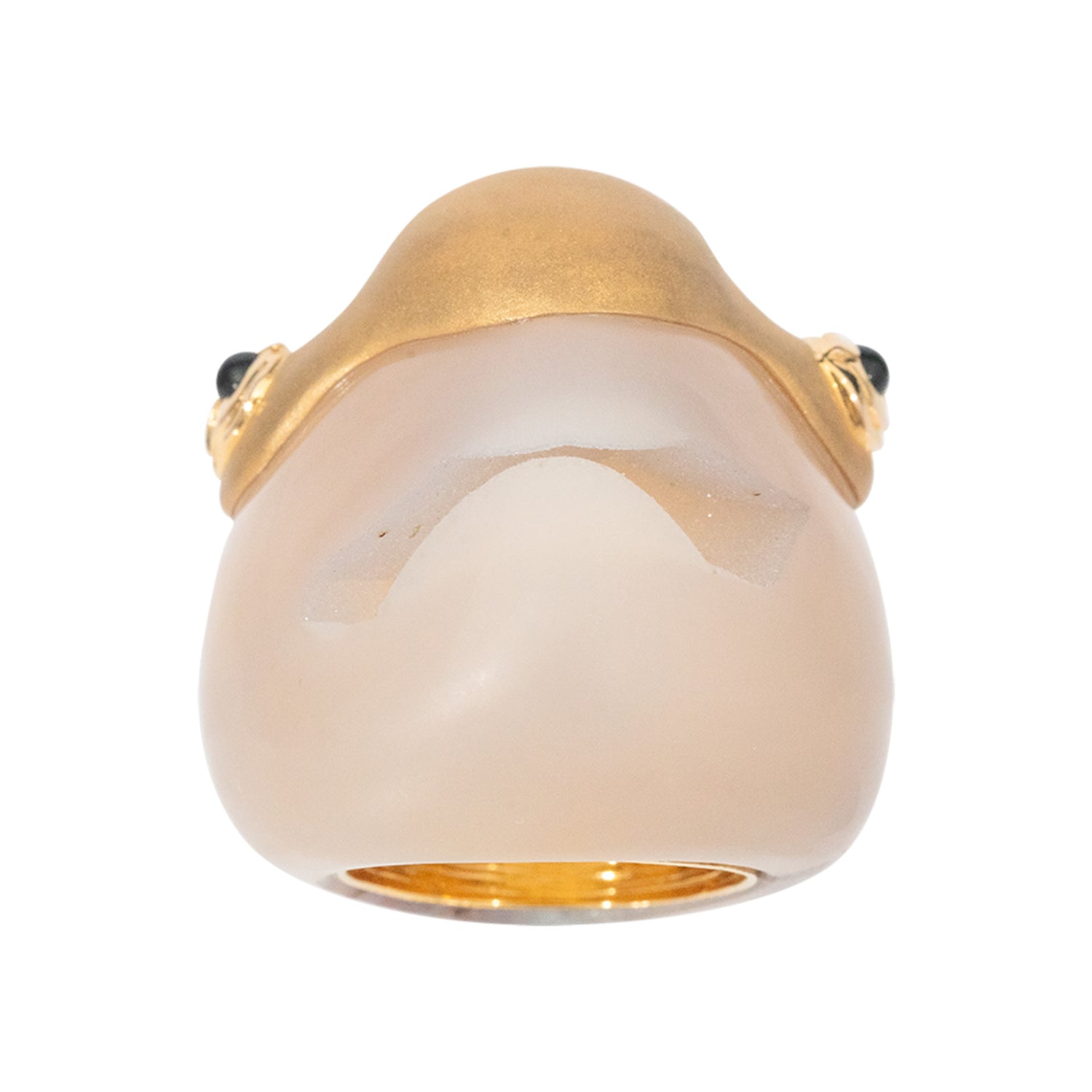 Dolphin Agate Ring