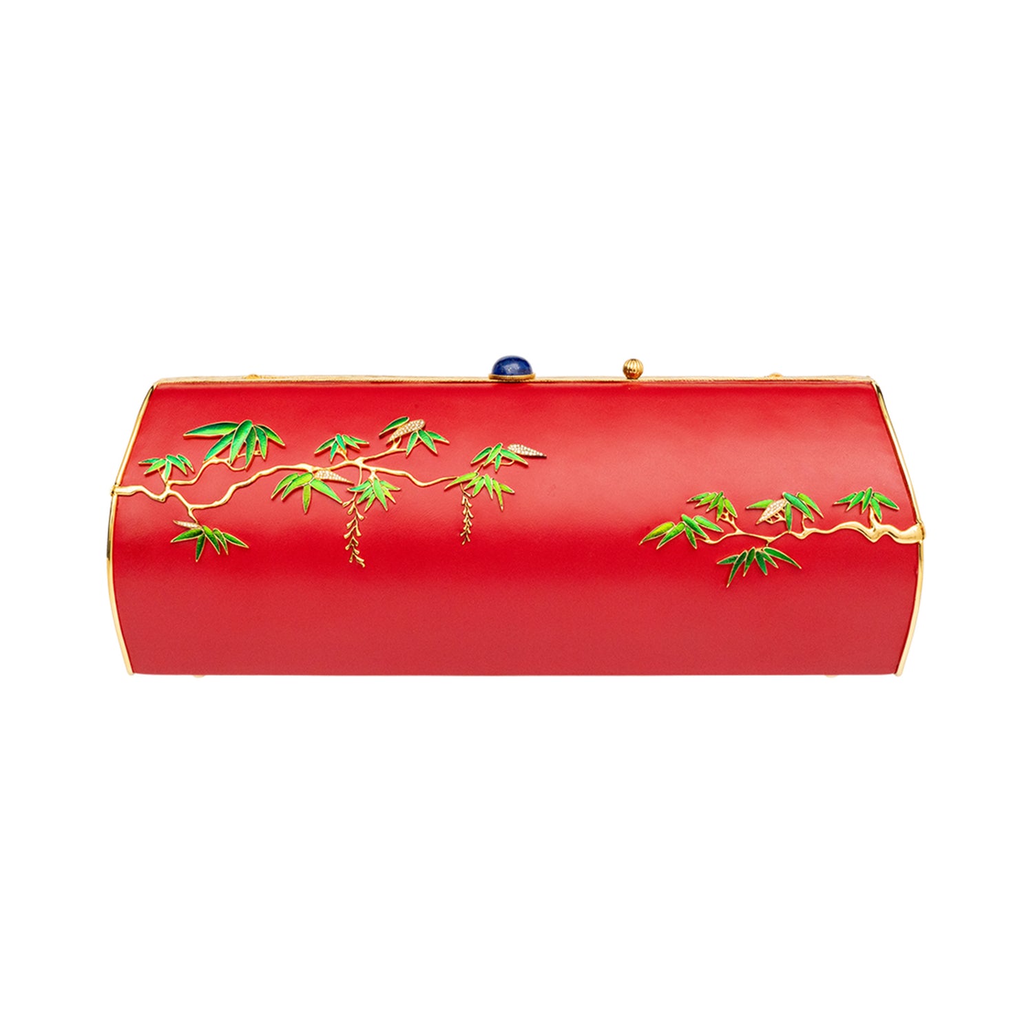 Scarab Bonsai Sunset Clutch with Diamond & Lapiz