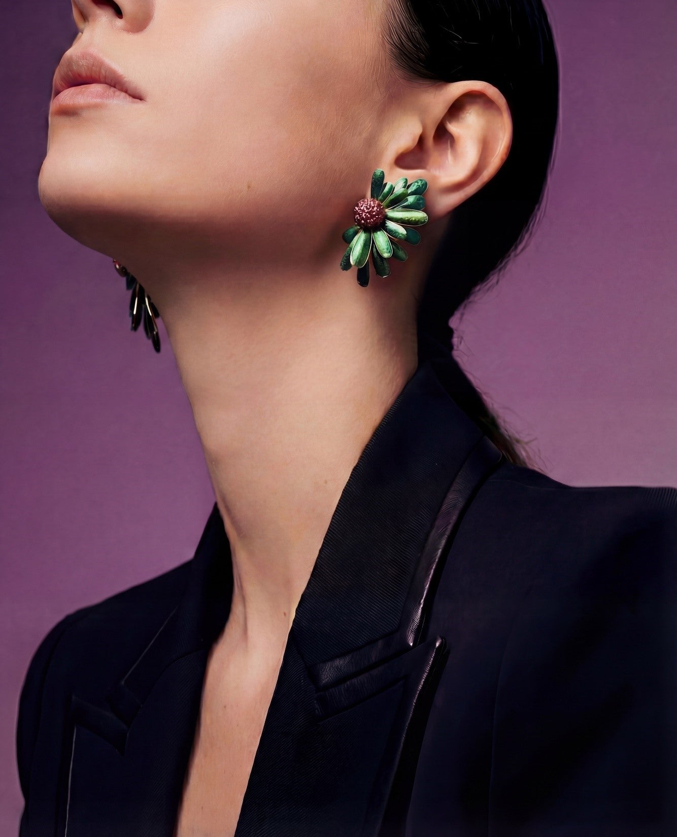 Radiating Scarab Sunburst and Pearl Earrings with Pink Tourmaline