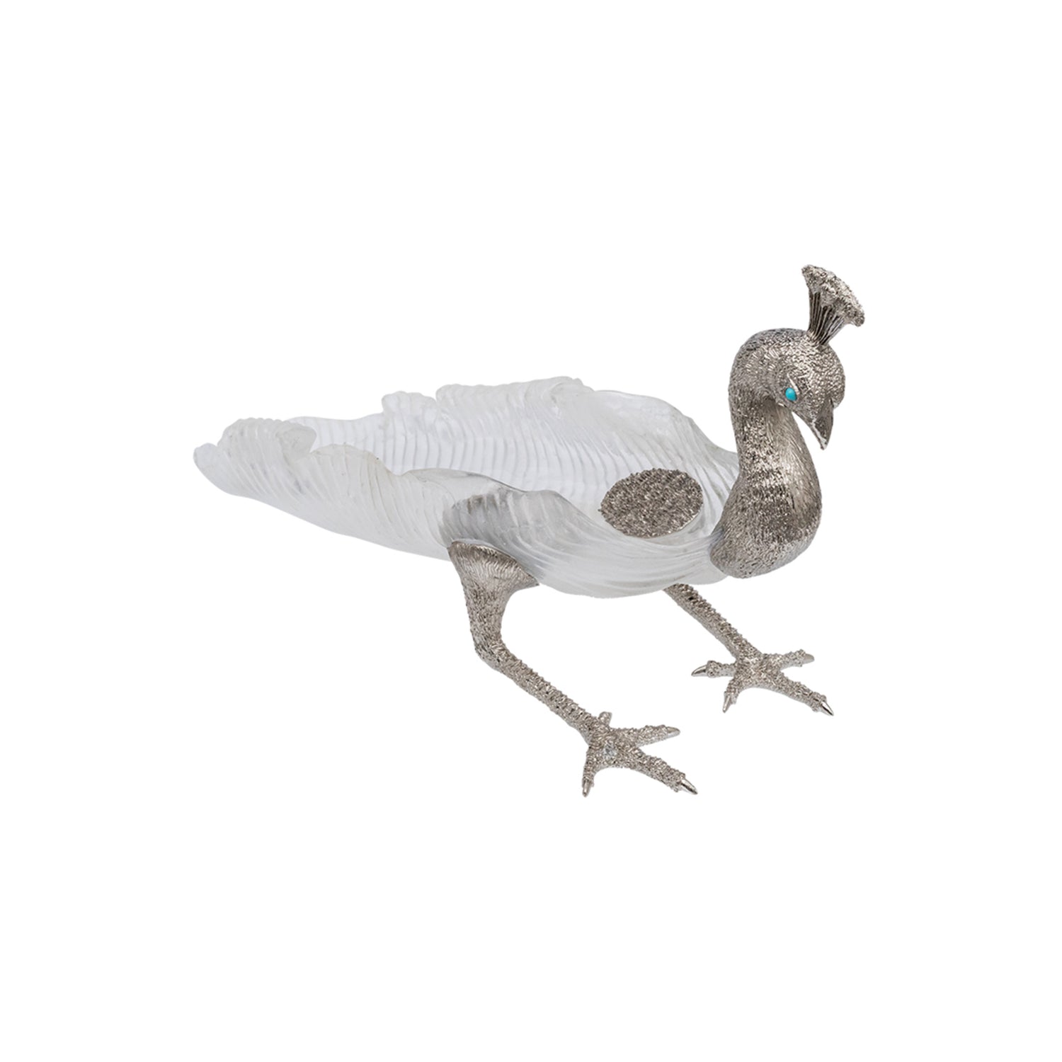 Pearlescent Peacock Bowl - Size M