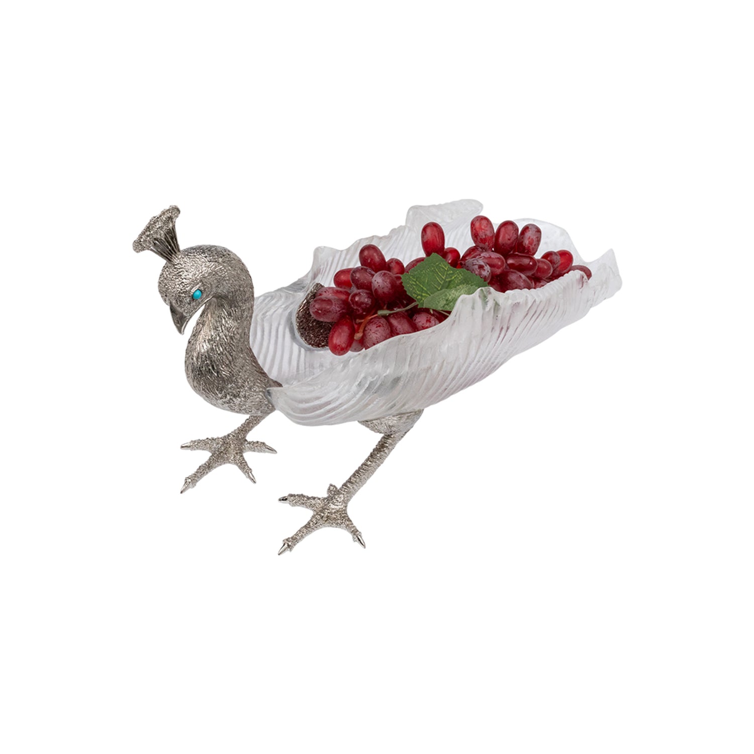 Pearlescent Peacock Bowl - Size M