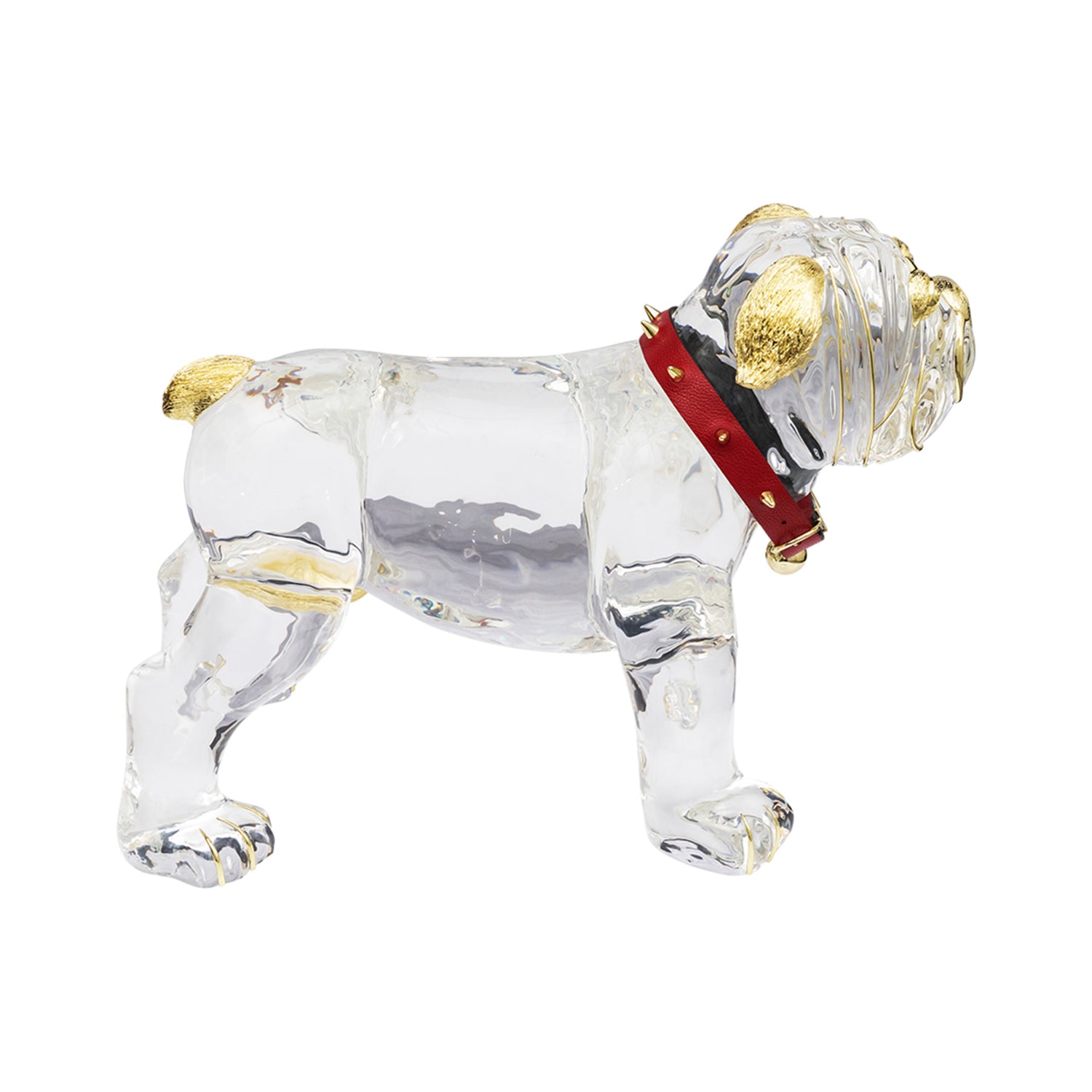 Snowy Bulldog Stool