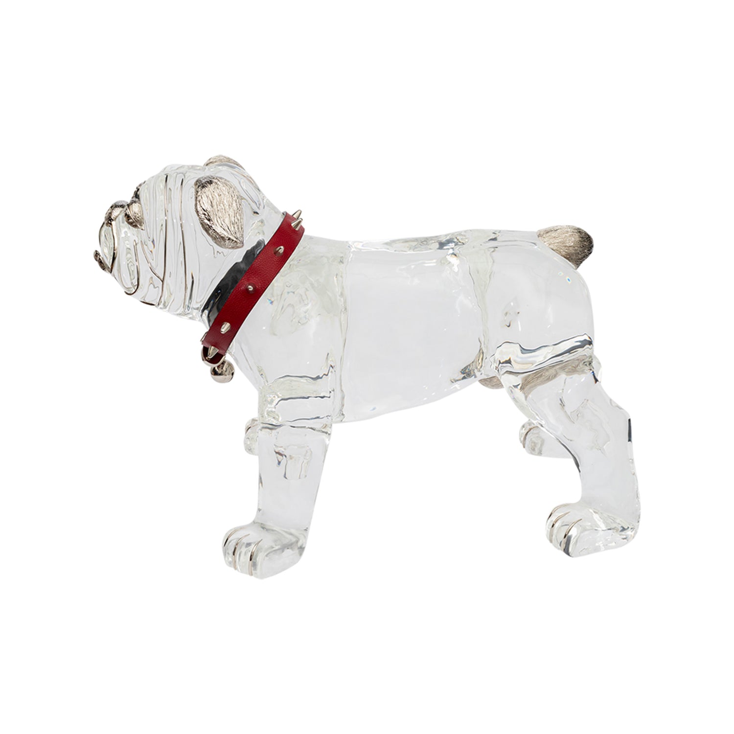 Snowy Bulldog Stool