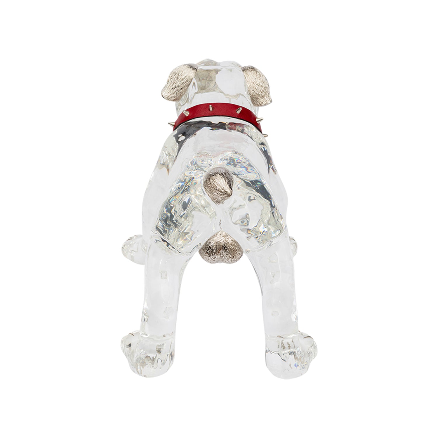 Snowy Bulldog Stool