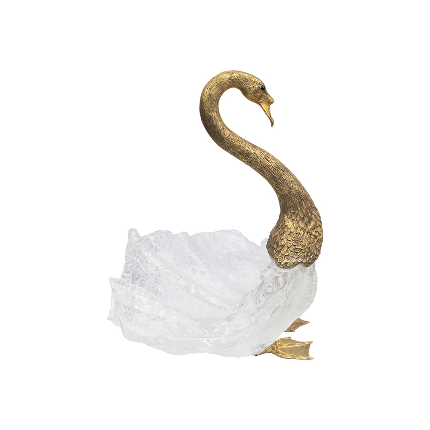 Iceglow Swan Lake Bowl-Size L