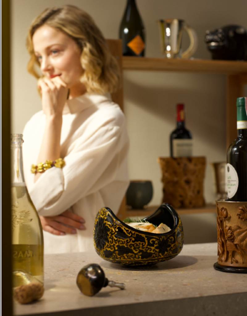 Wine Stopper with Japanese Lacquer