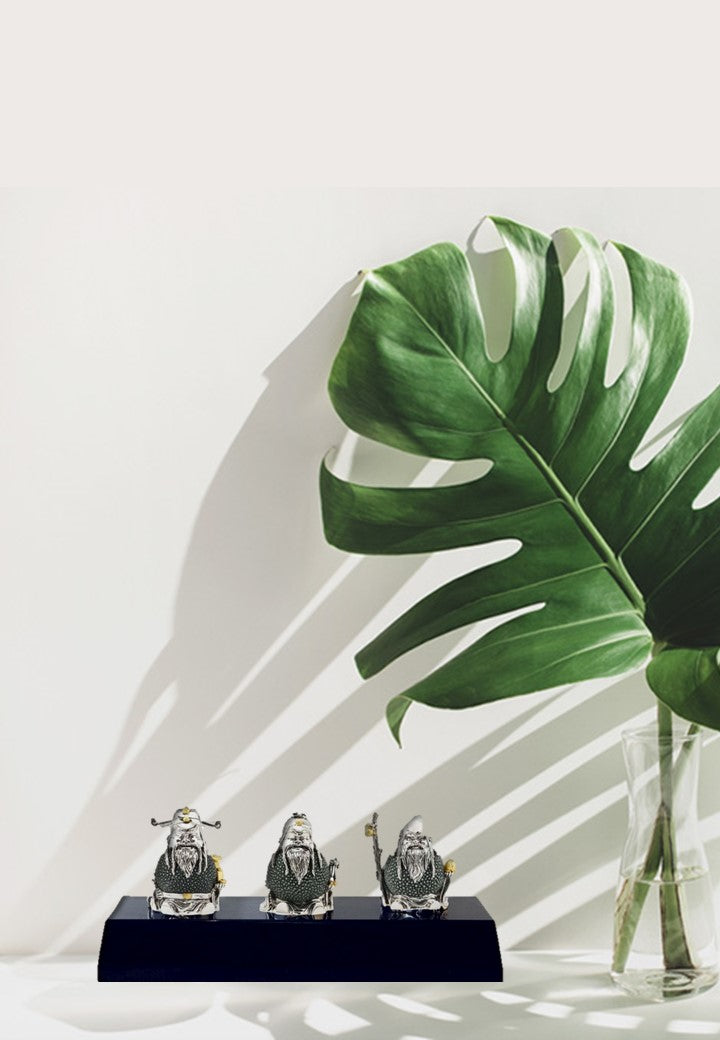 Spiritual Fu-Lu-Shou Trinity