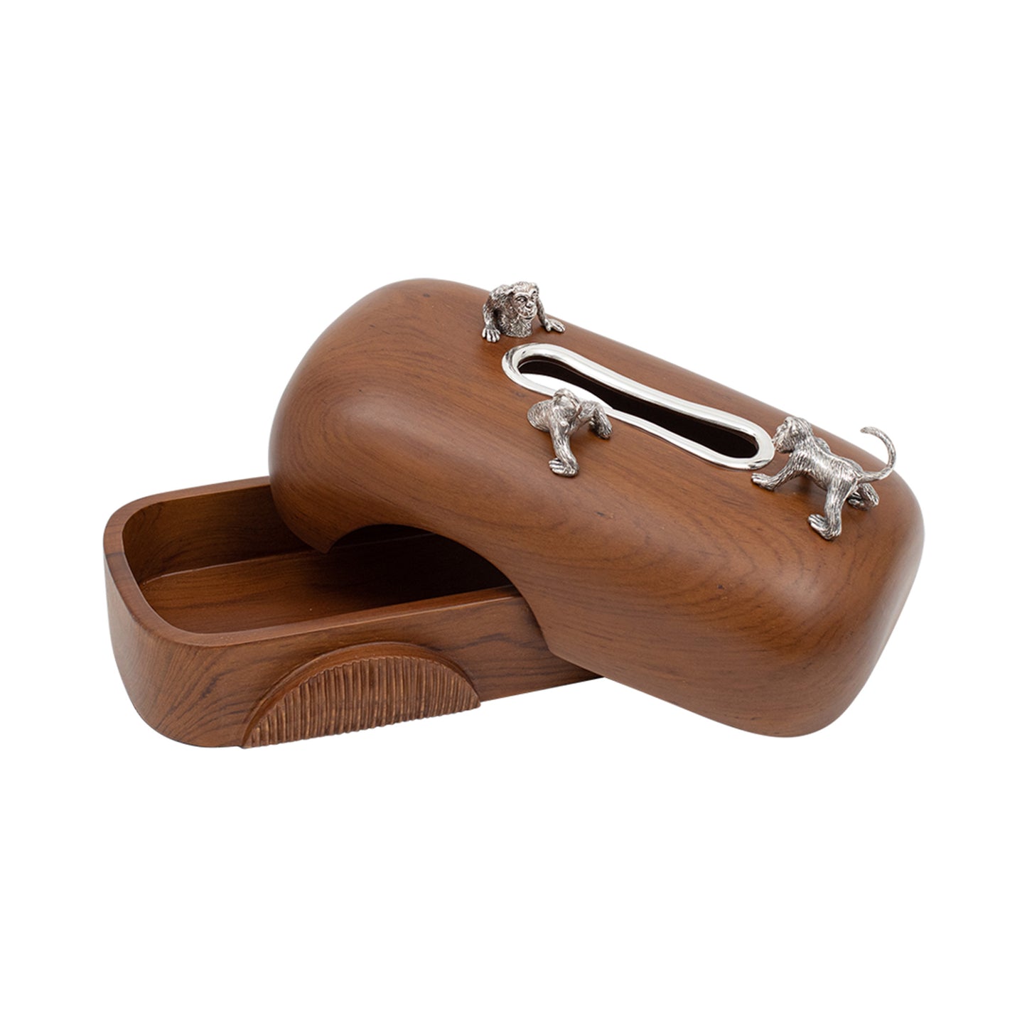 Tissue Box with Monkeys