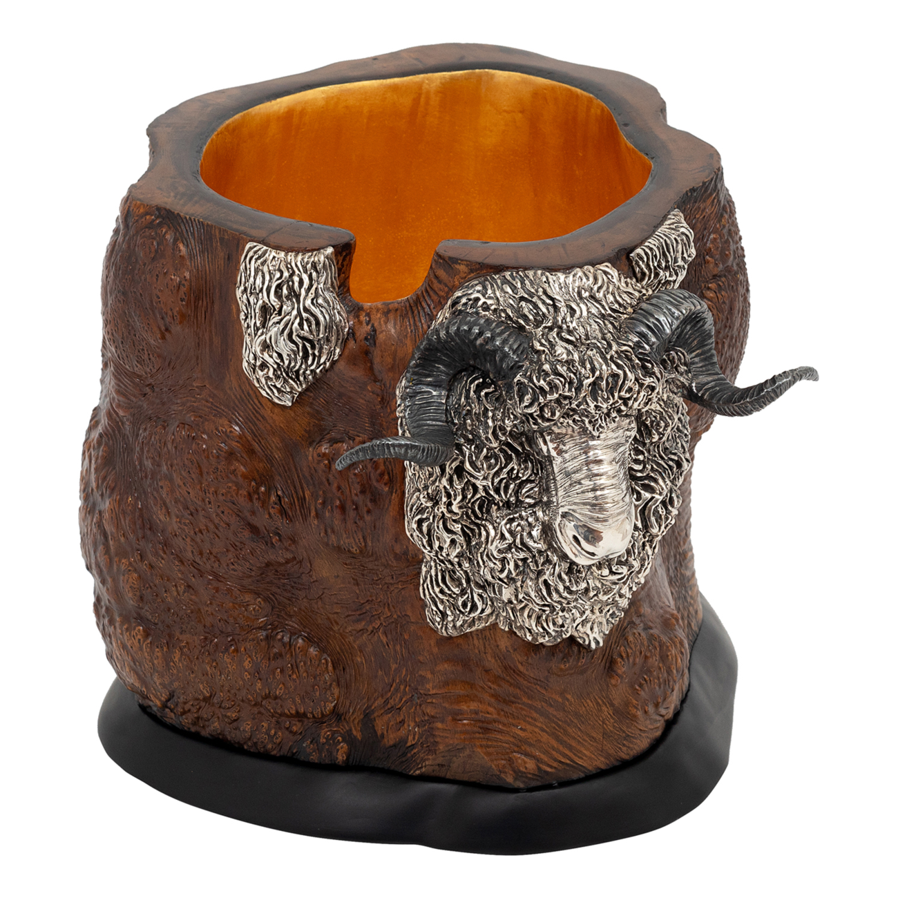 Burl Ram Wine Bucket