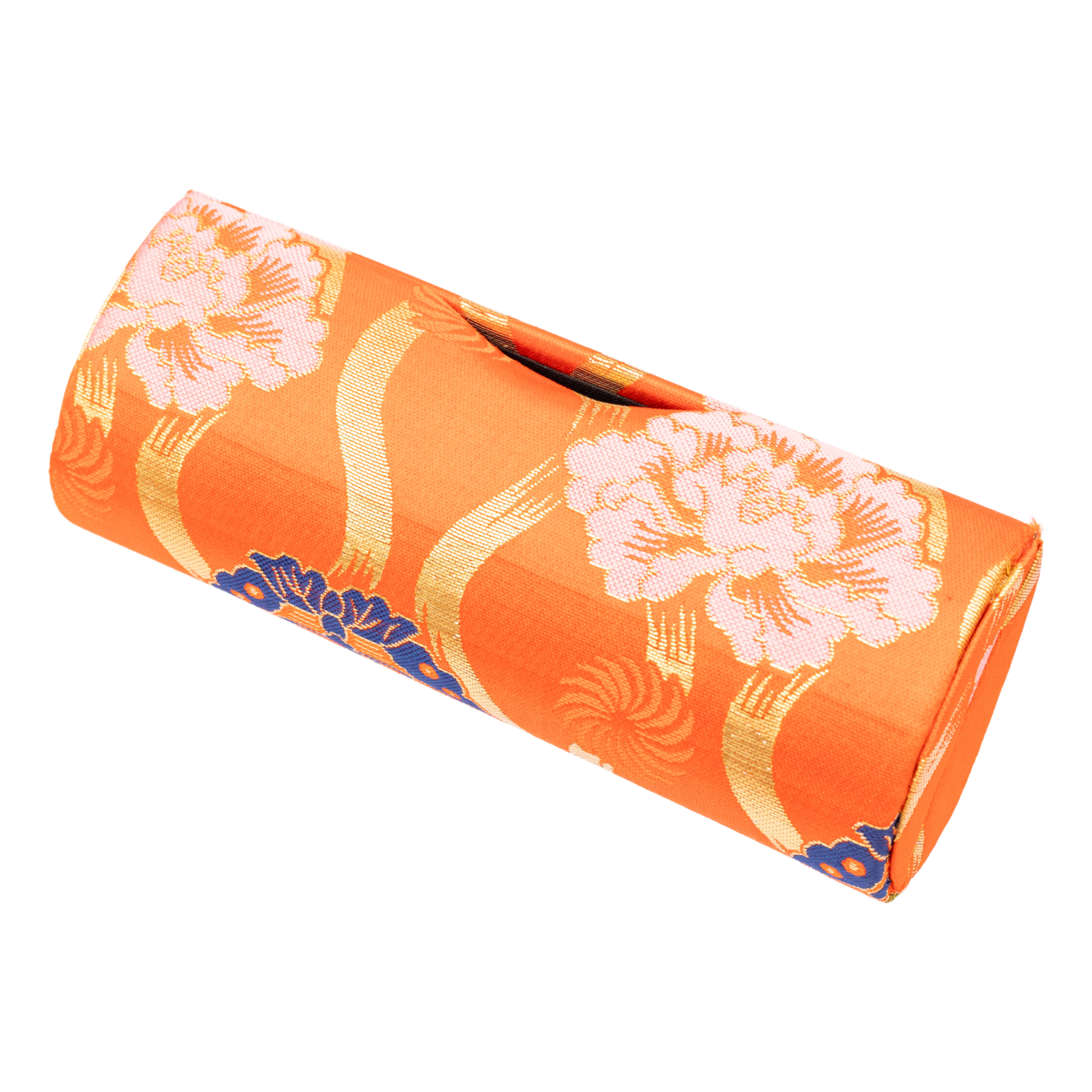 Spectacle Case with Colourful Textile