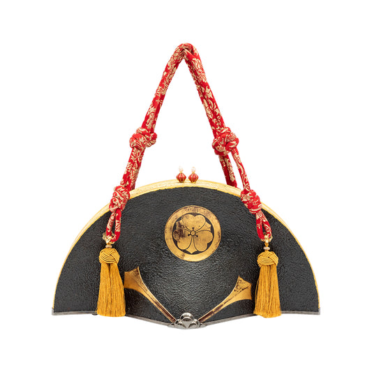 Japanese Samurai “Sakai Clan” Crested Hat Handbag