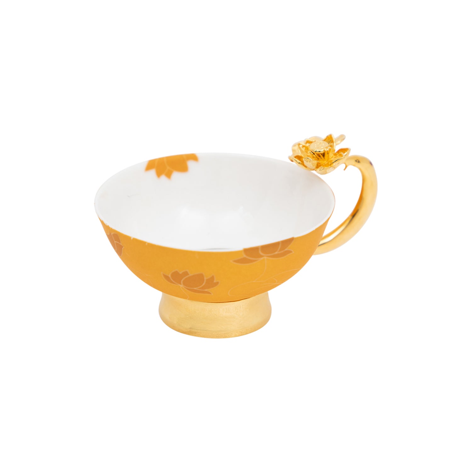 Espresso Cup with Lotus Plate