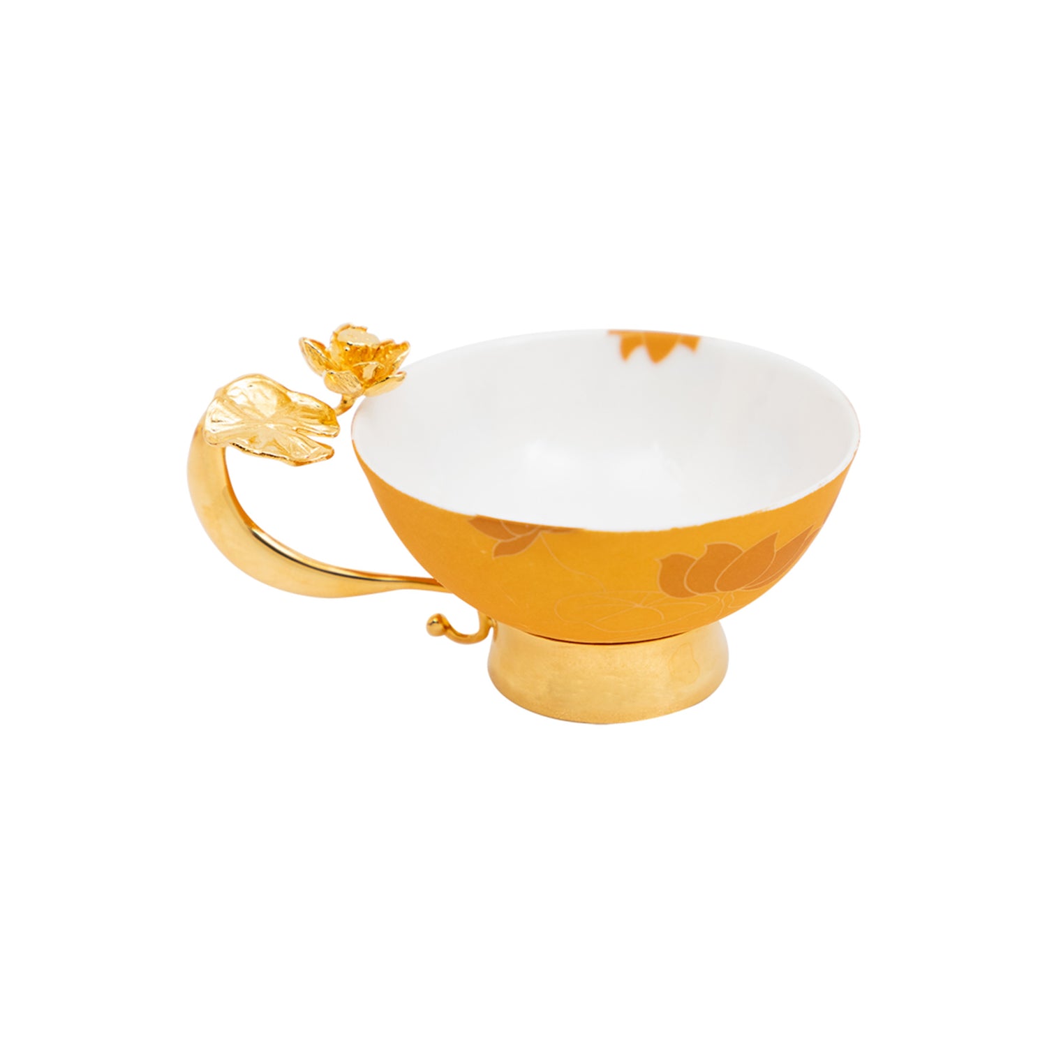 Espresso Cup with Lotus Plate