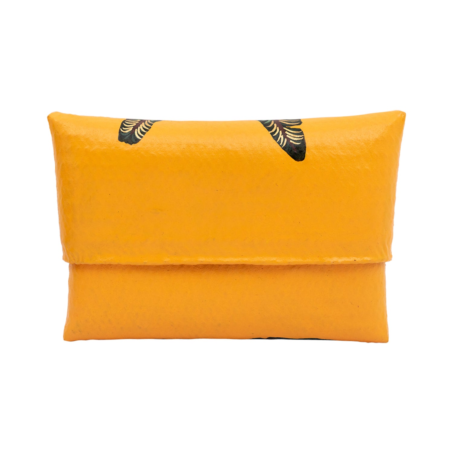 Yellow Jungle Tiger Clutch