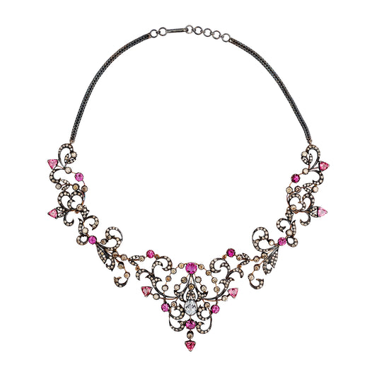 Floral and Vine Necklace