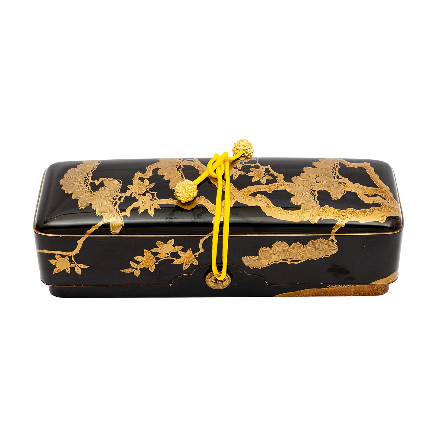 Antique Japanese Lacquer Desktop Pen Box