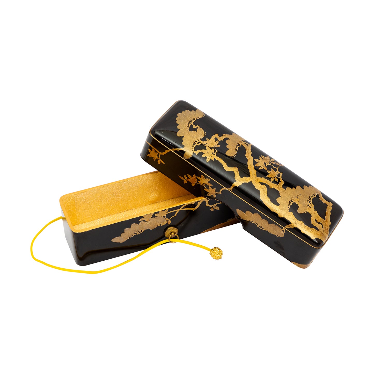 Antique Japanese Lacquer Desktop Pen Box