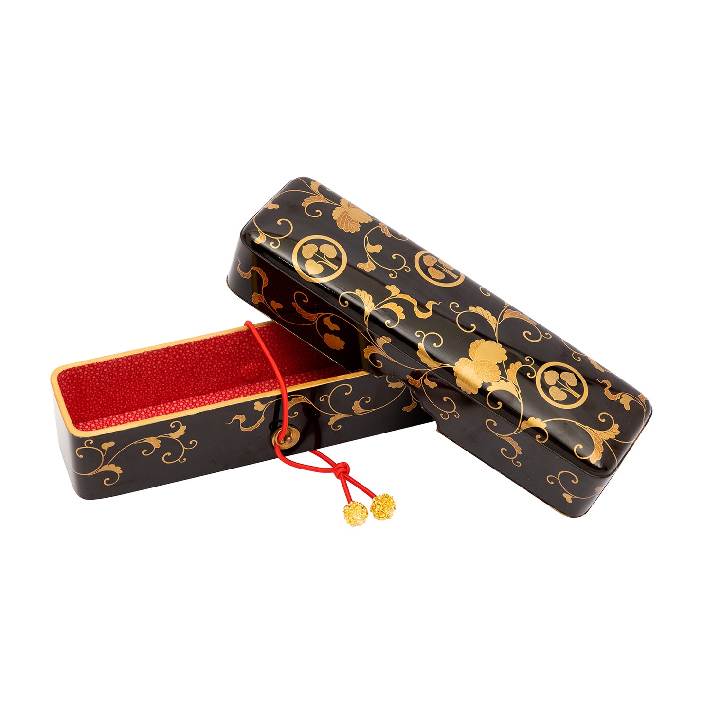 Antique Japanese Lacquer Desktop Pen Box