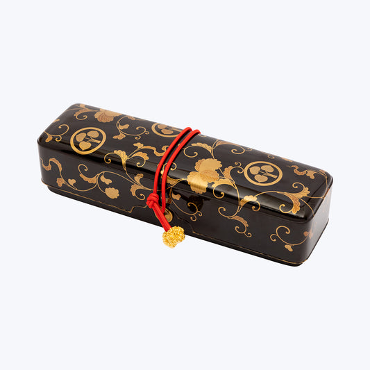 Antique Japanese Lacquer Desktop Pen Box