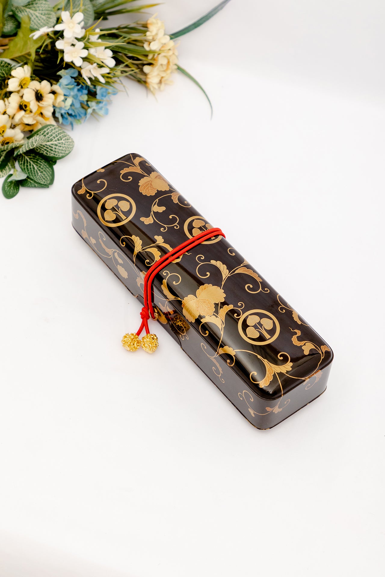 Antique Japanese Lacquer Desktop Pen Box