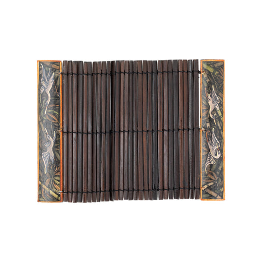 Nature-Inspired Handcrafted Palm Stick Coaster