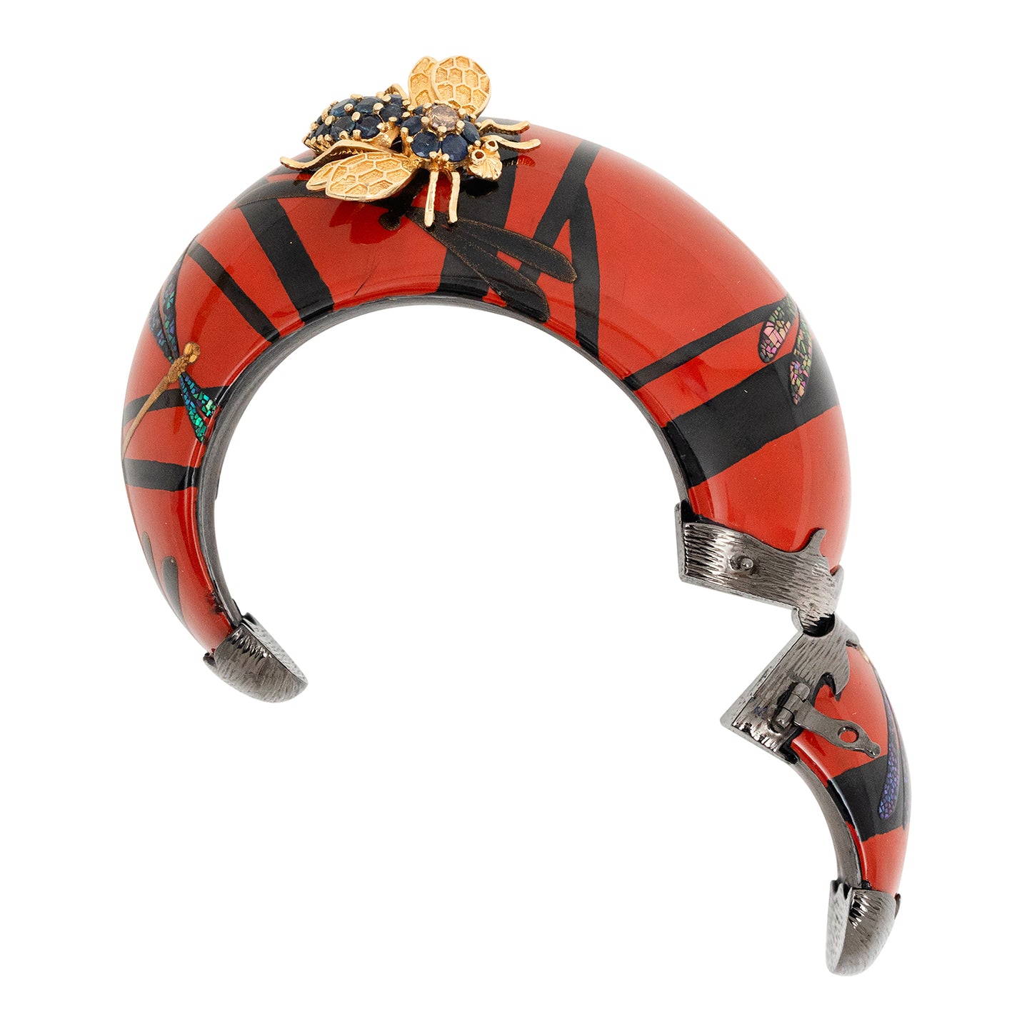 Buzzing Bee Japanese Lacquer Bangle