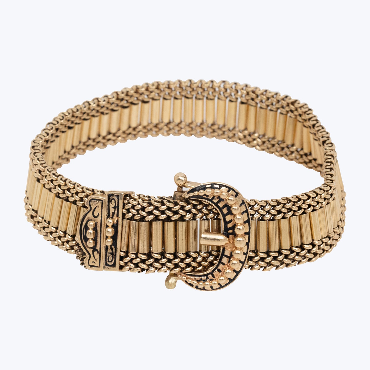 Vintage Victorian 14K Gold Chain Bracelet