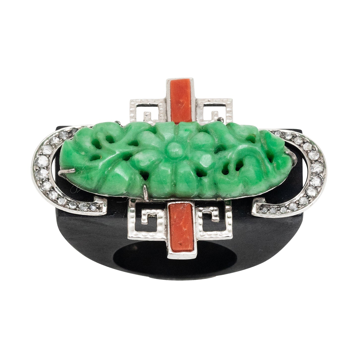 Sunflower Jade Ring