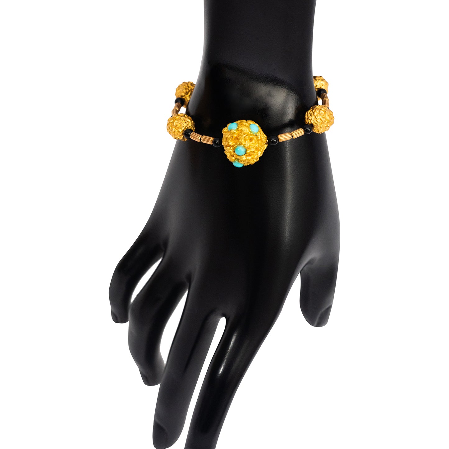 Prayer Bead Bracelet with Turquoise