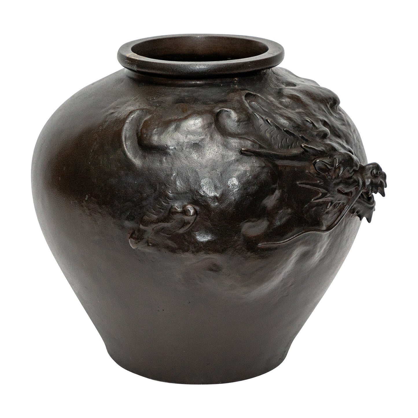 Black Dragon Vase