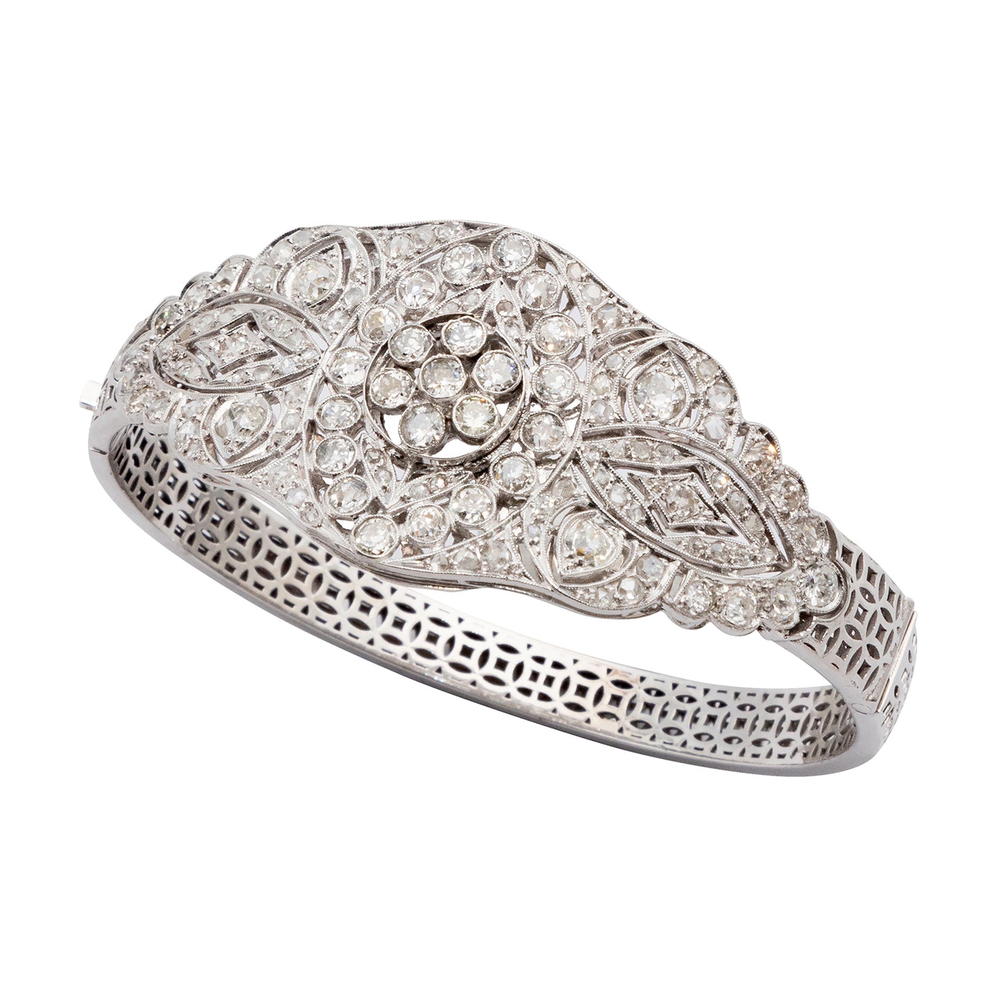 Art Deco Diamond and Platinum Bracelet