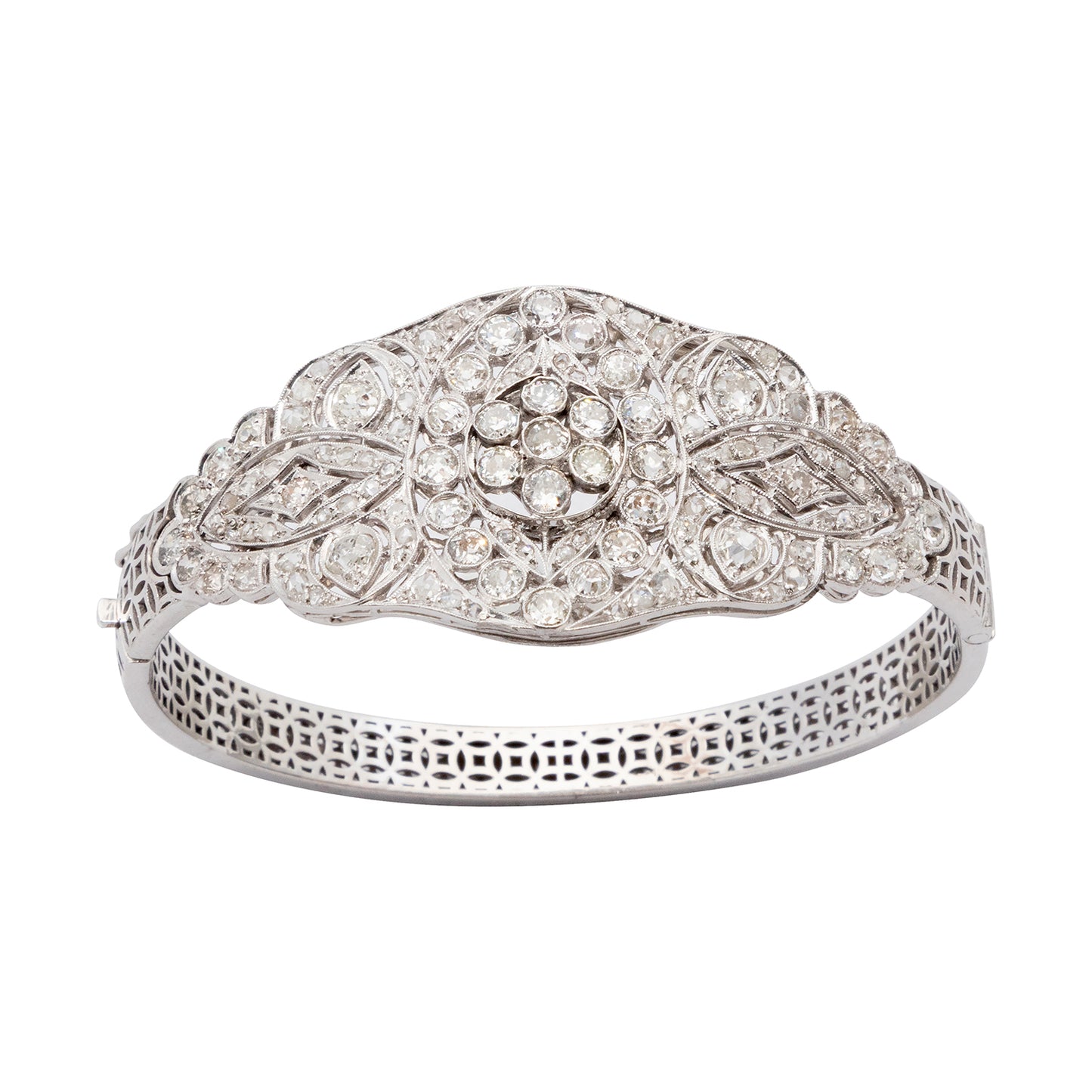 Art Deco Diamond and Platinum Bracelet