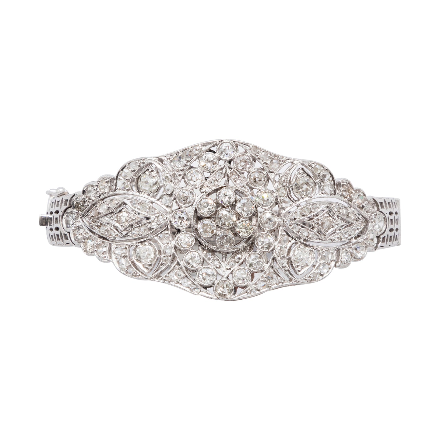 Art Deco Diamond and Platinum Bracelet