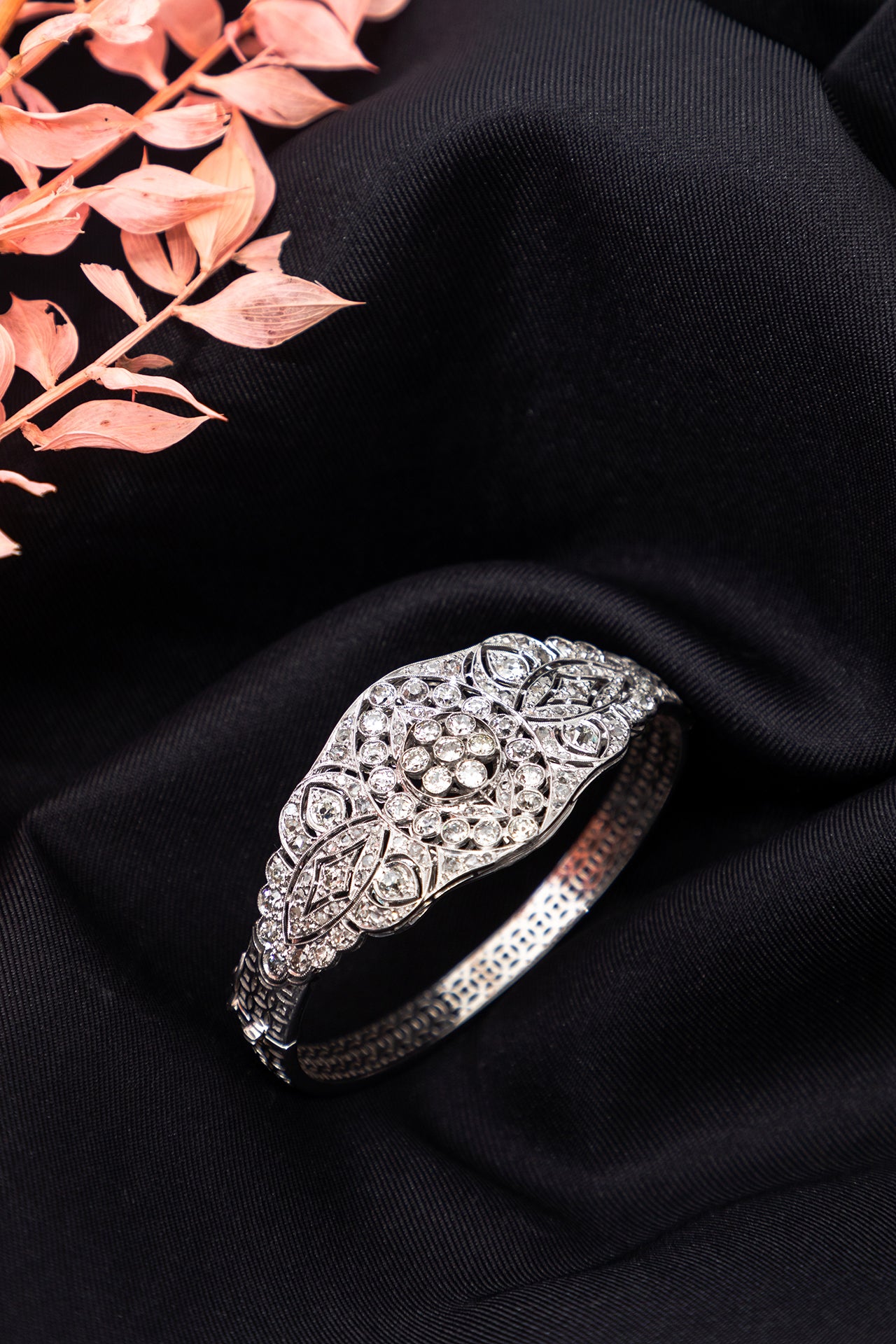 Art Deco Diamond and Platinum Bracelet