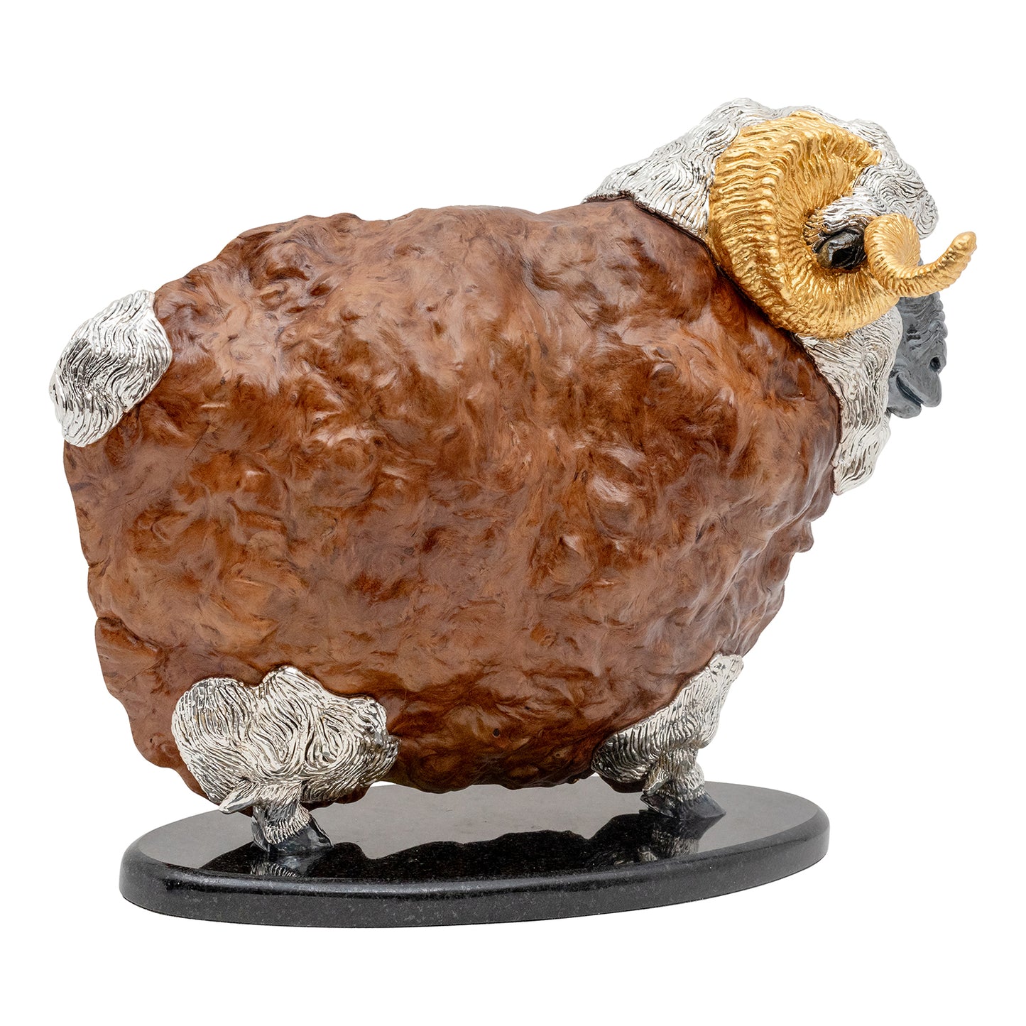 Majestic Ram Sculpture