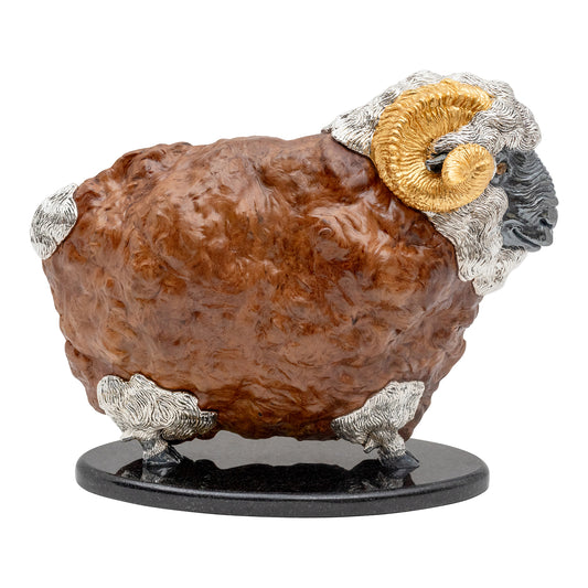 Majestic Ram Sculpture