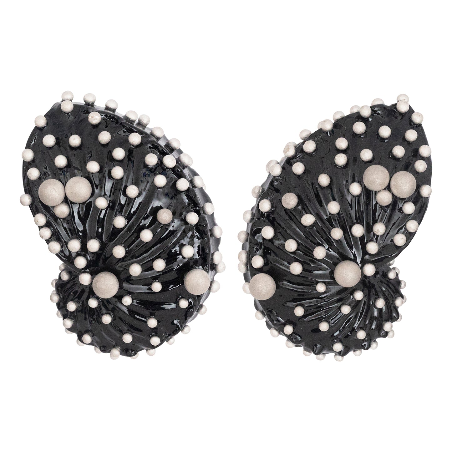 NOIR (MATTE) - Earrings