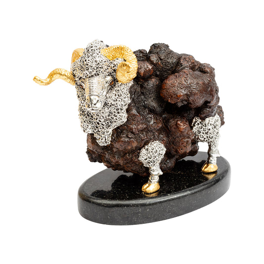 Majestic Ram Sculpture