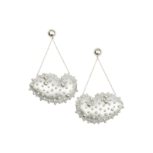 Silver Tidal Treasure Twinkle Chain Earring