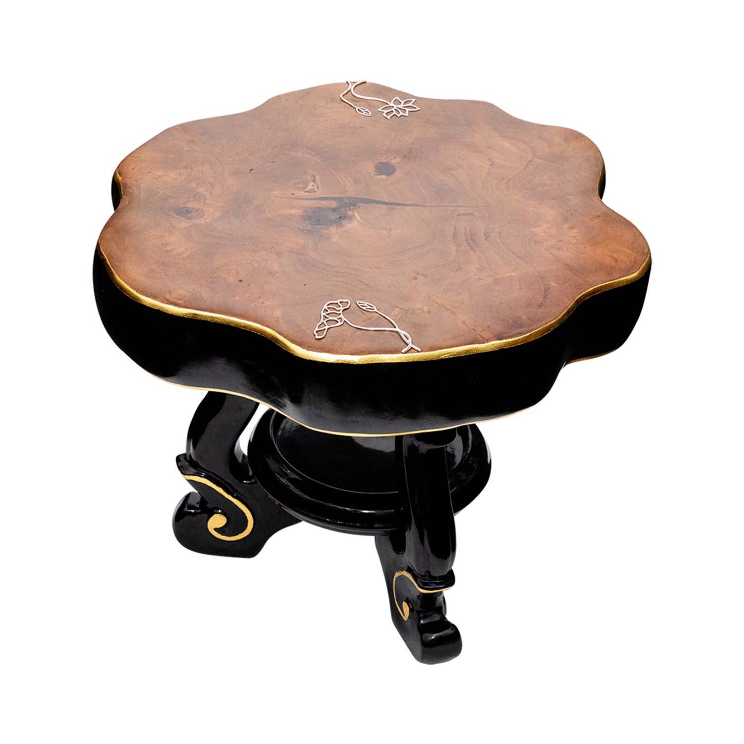 Lotus Blossom Teak Root Table