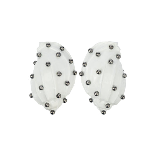 Grandeur Tidal Treasure Earrings (BLANC)