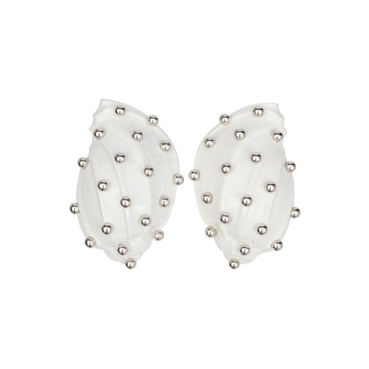 Grandeur Tidal Treasure Earrings (BLANC)