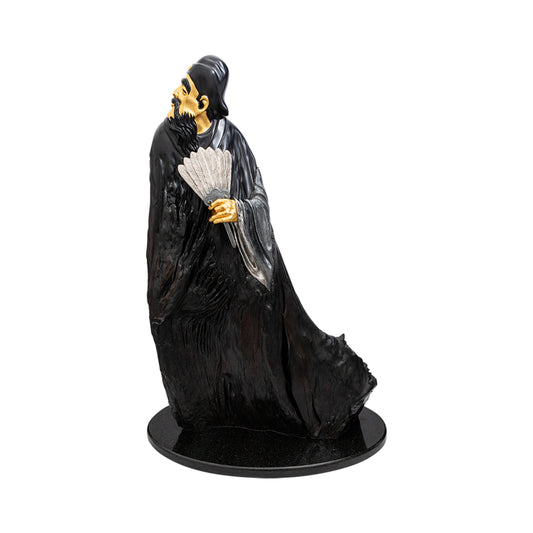 Carved Ebony Zhuge Liang Sculpture