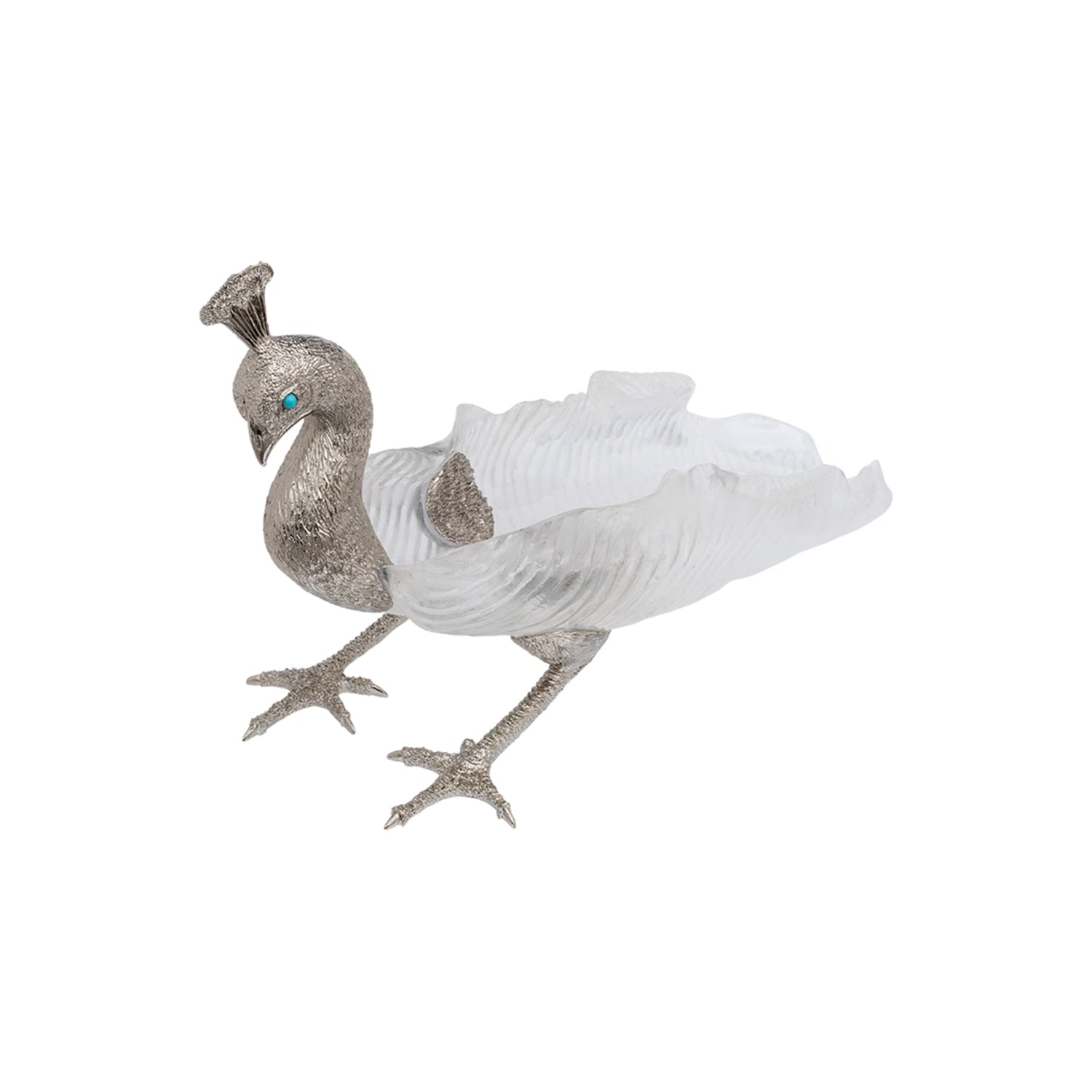 Pearlescent Peacock Bowl - Size M