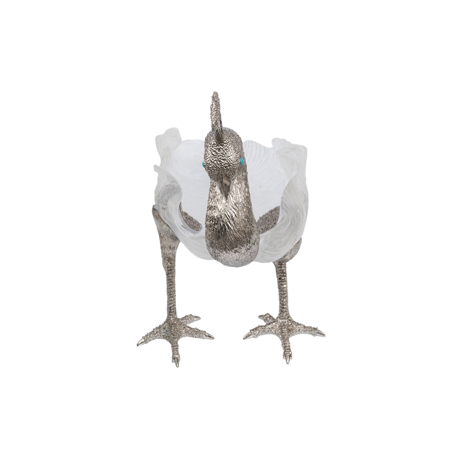 Pearlescent Peacock Bowl - Size M