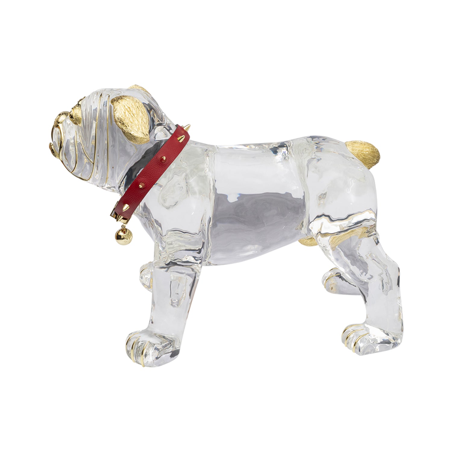 Snowy Bulldog Stool
