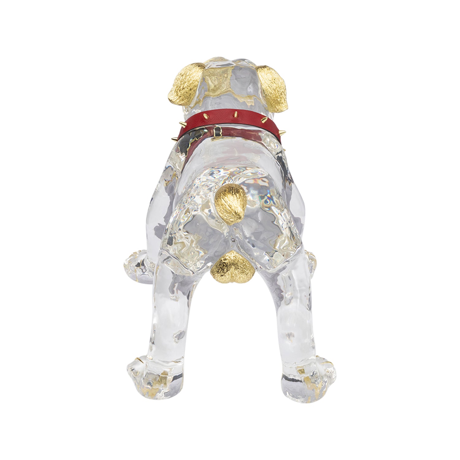 Snowy Bulldog Stool